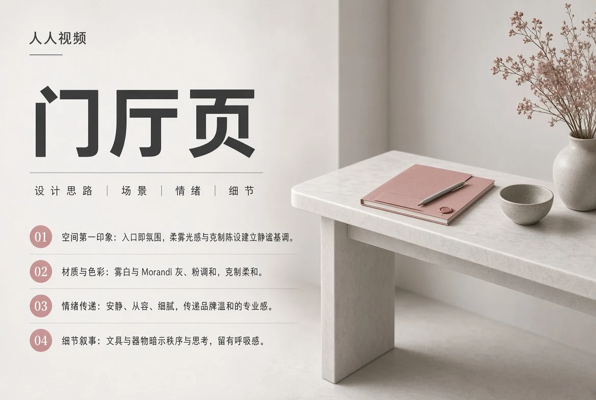 人人视频门厅页